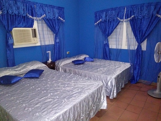 'Bedroom 1' Casas particulares are an alternative to hotels in Cuba.